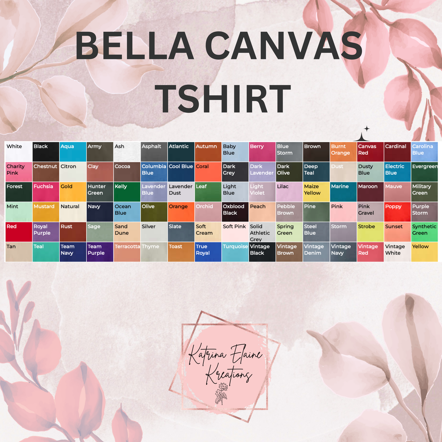 Bella Canvas Short Sleeve