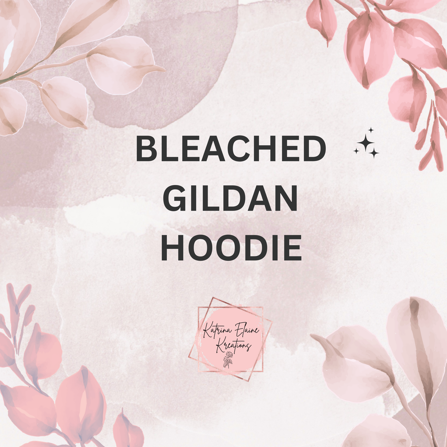 Bleached Gildan Hoodie