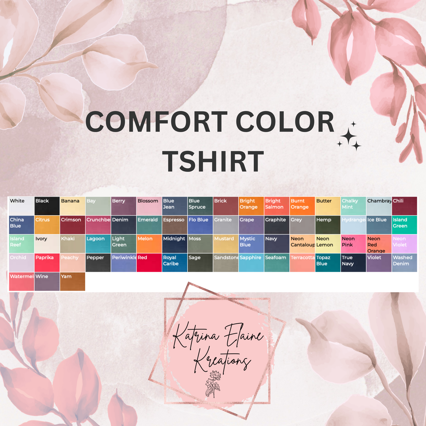 Comfort Color Gildan T-shirt