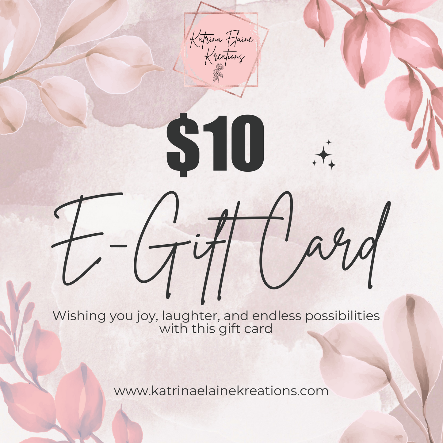 Katrina Elaine Kreations E-Gift Card