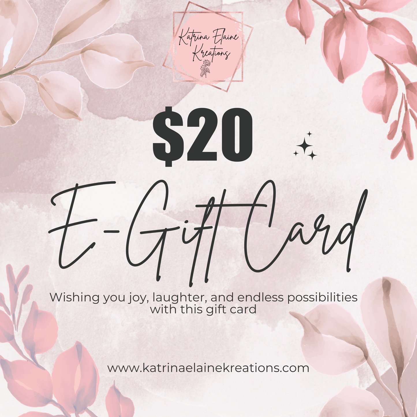 Katrina Elaine Kreations E-Gift Card