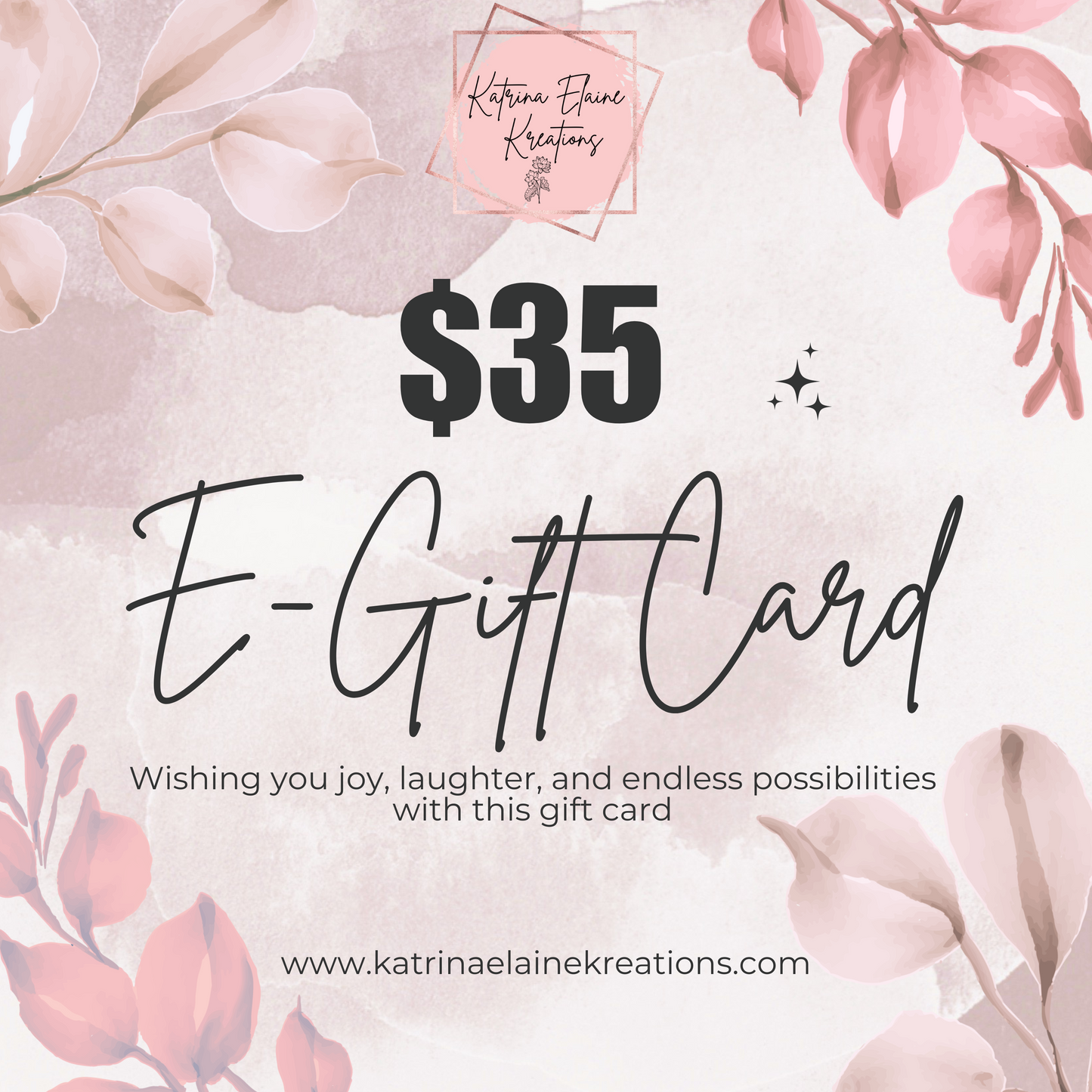 Katrina Elaine Kreations E-Gift Card