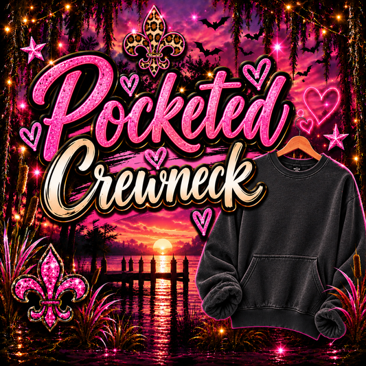 Pocketed Crewneck