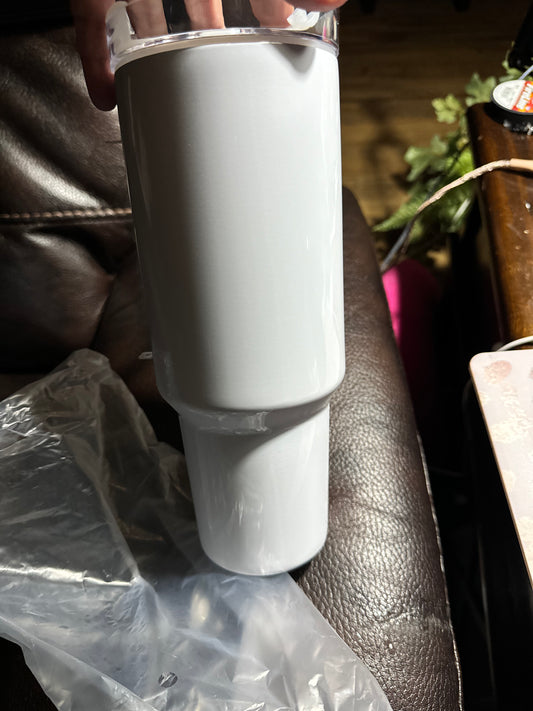 40 OZ Sublimation Traveler Tumbler