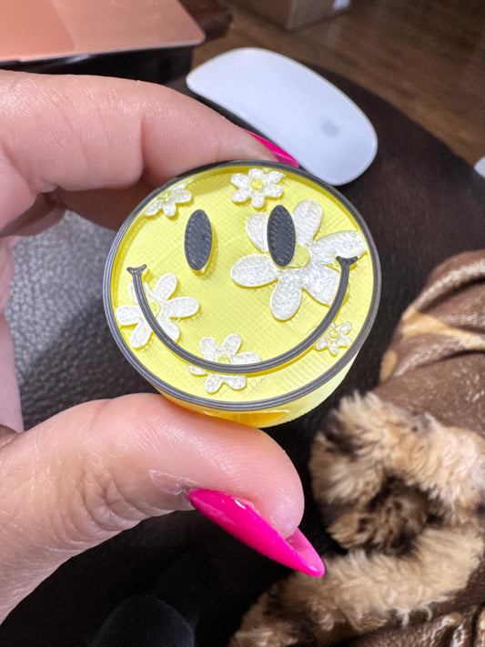 Smiley Face StrawTopper