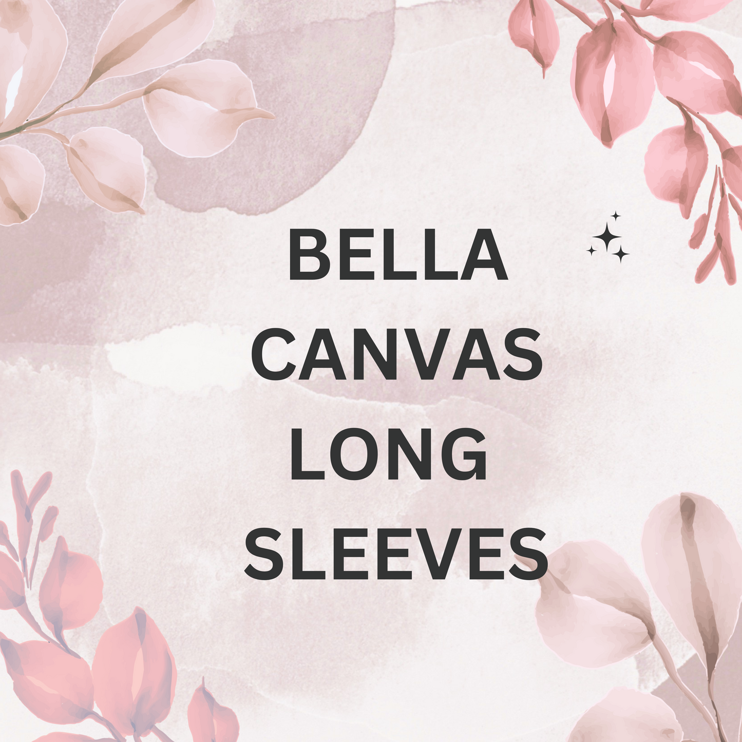 Bella Canvas Long Sleeve